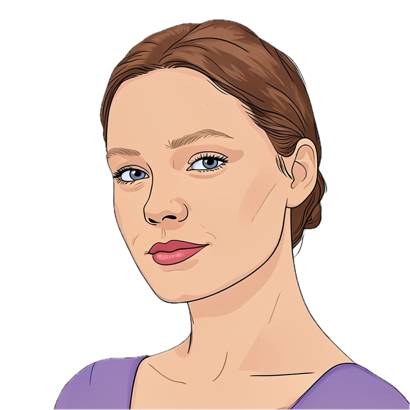 Illustrated portrait of Tiannah